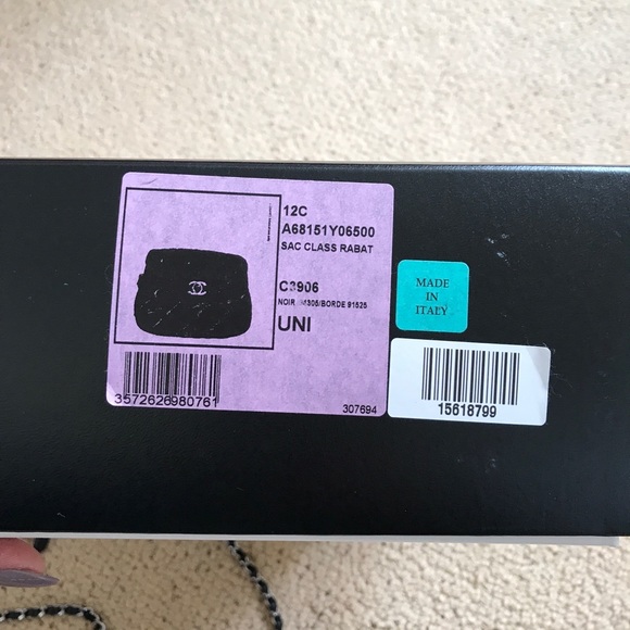 🔴 S O L D 🔴 CHANEL Mini Caviar Wallet on Chain - Picture 7 of 7